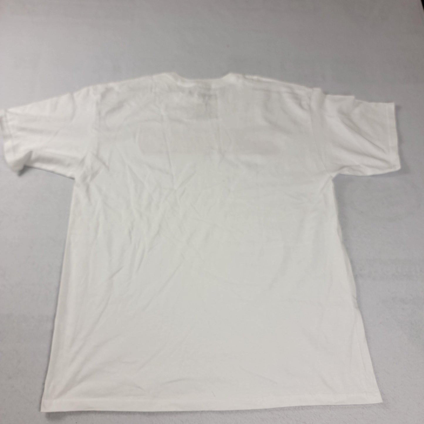 Stance Crew + a.lab 'Air Conditioned' Shirts Mens XL Lot of 2 White Cream