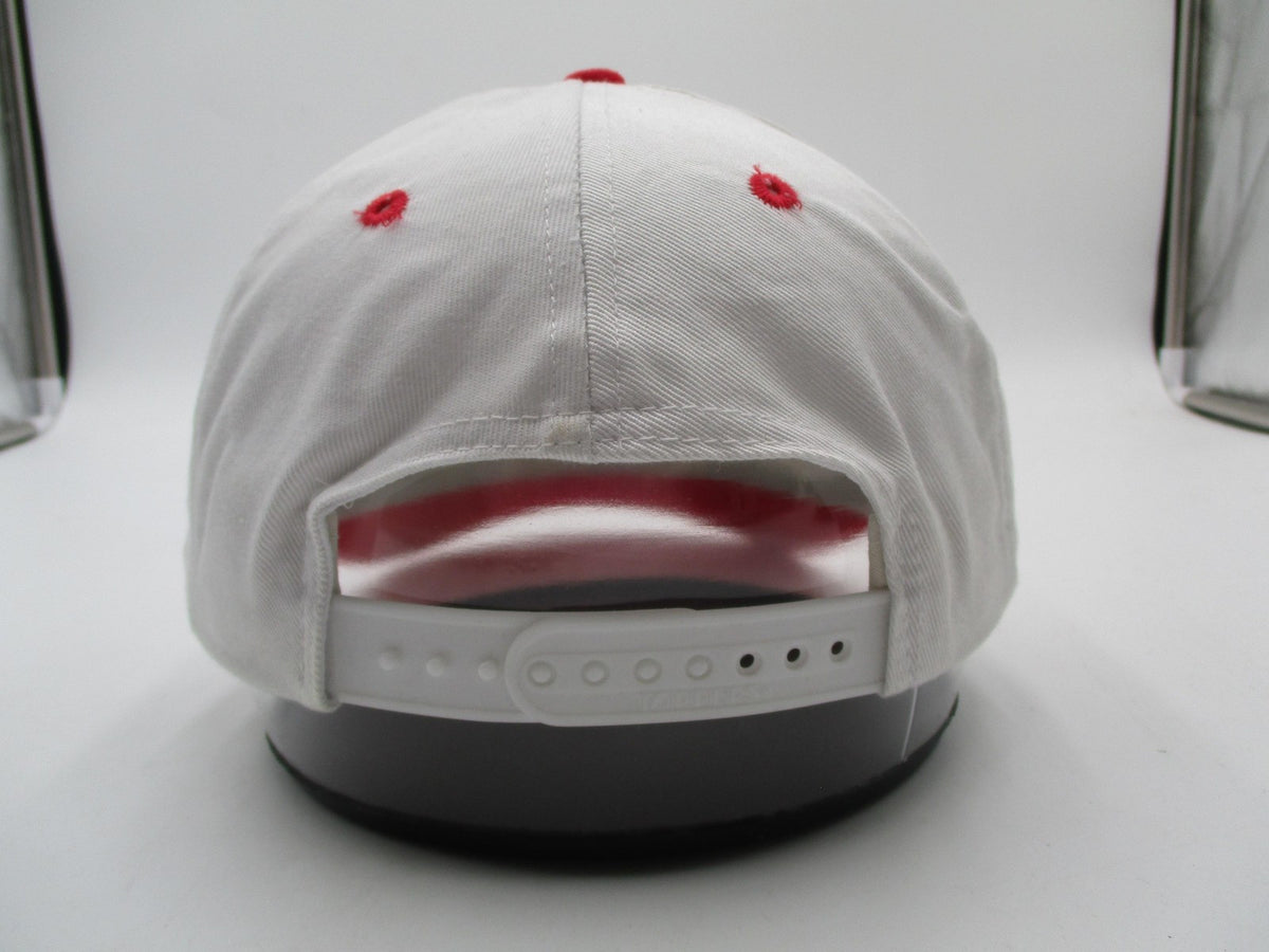 Sherwin-Williams Hat Cap Snap Back Mens One Size White Red Paint Logo Promo5