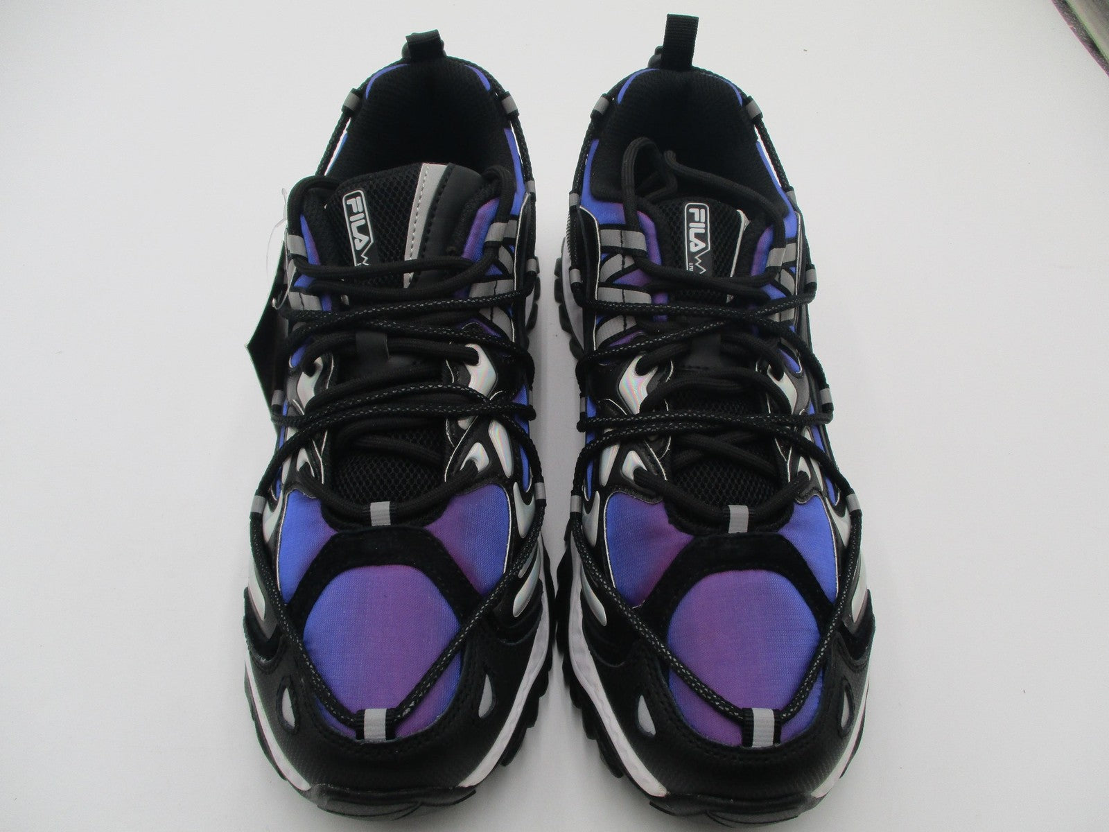 Fila Explore Energized Shoes Mens Size 8.5 Black Purple Trail Sneakers (1B8)5