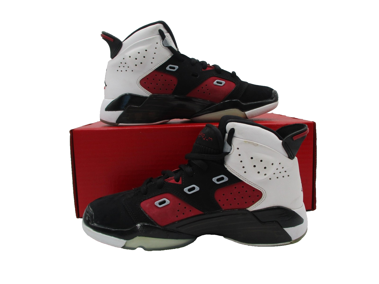 Nike Air Jordan 61723 Shoes Youth 6Y Black Red White Bred DM1159006 1L11