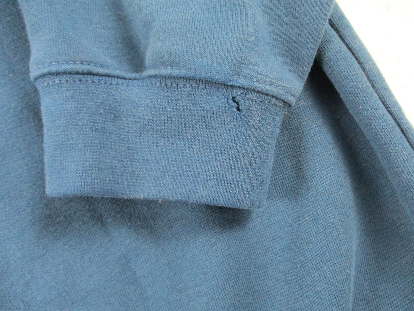 Carhartt Sweatshirt Mens 2XL Blue Full Zip Fleece Original Fit Logo Workwear13