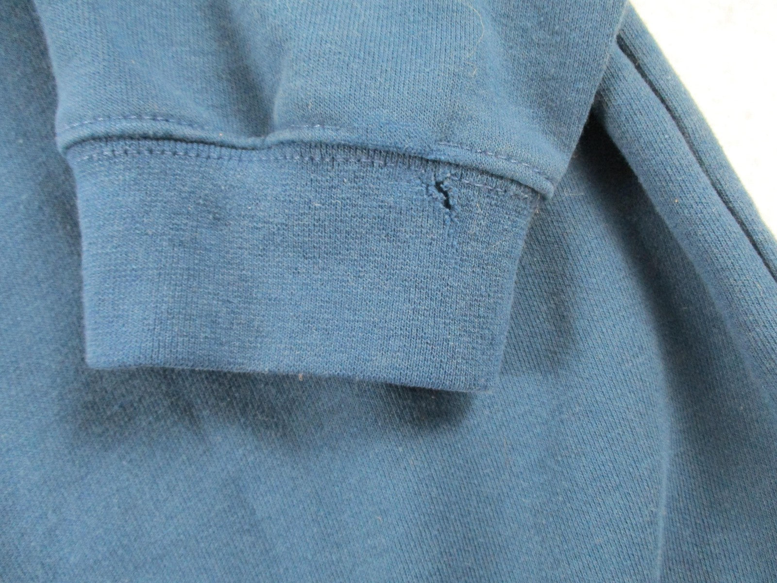 Carhartt Sweatshirt Mens 2XL Blue Full Zip Fleece Original Fit Logo Workwear13