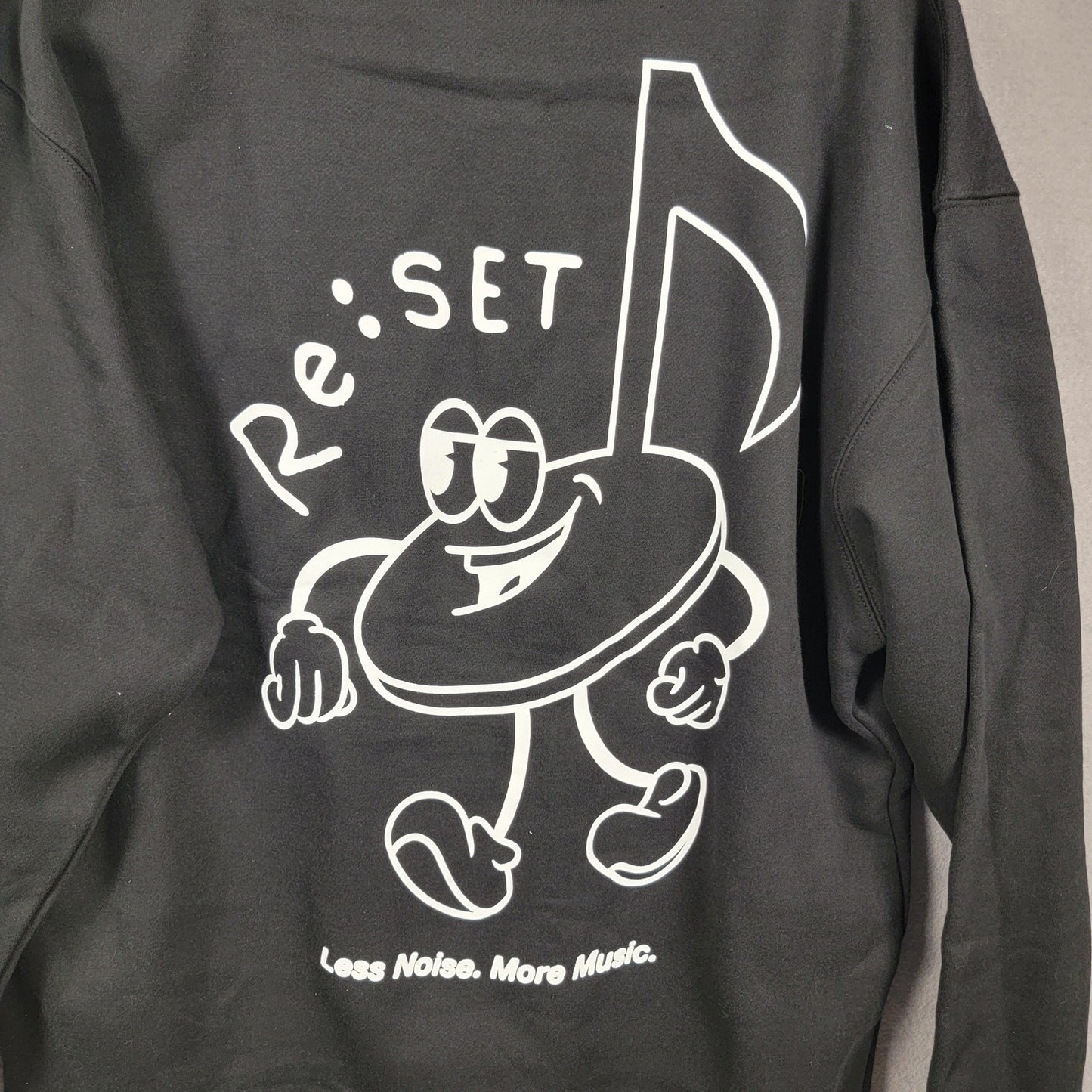 Re:Set Music Festival Black Pullover Hoodie - Size L