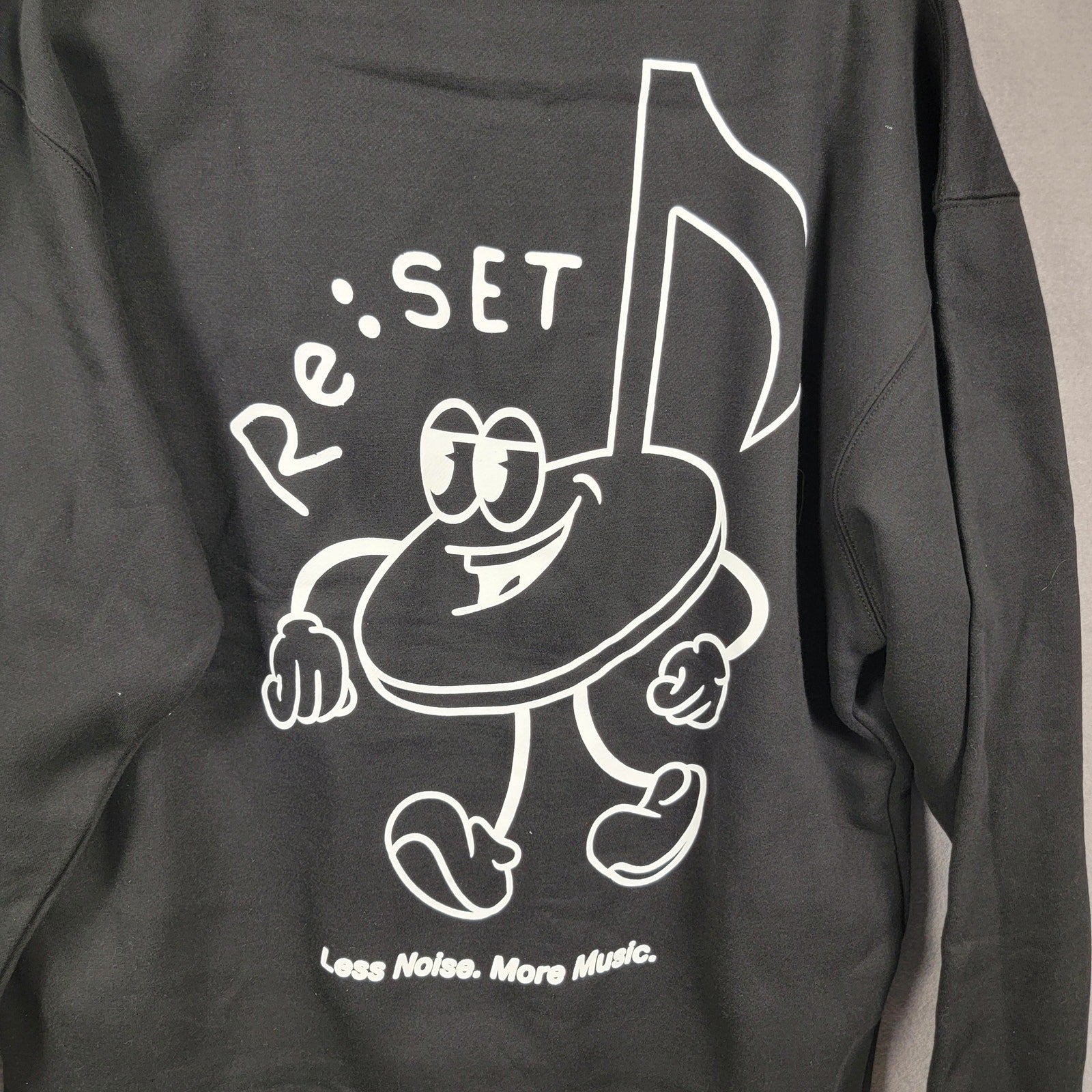 Re:Set Music Festival Black Pullover Hoodie - Size L