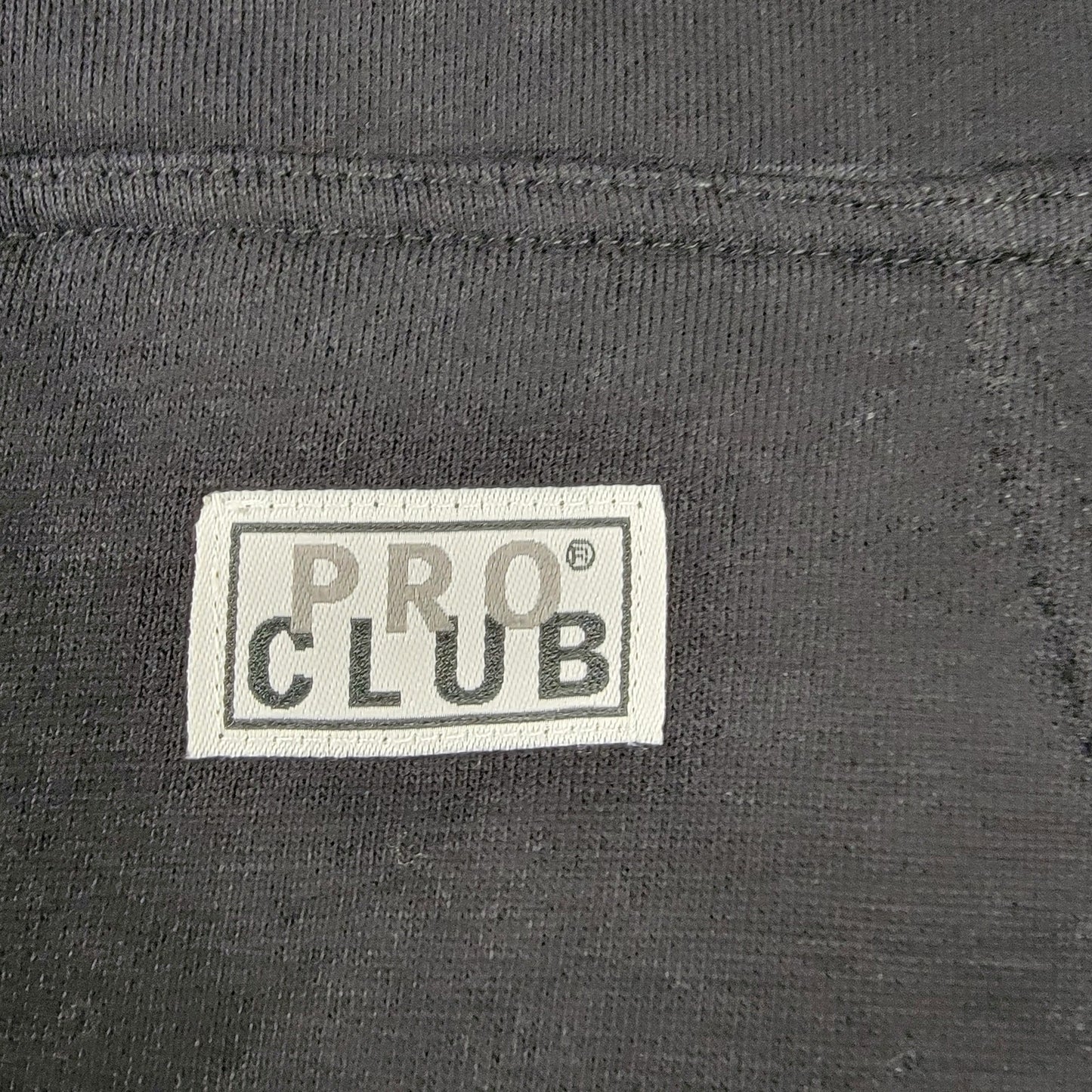 Pro Club Men's Black Heavy Weight Full Zip Hoodie 2XL