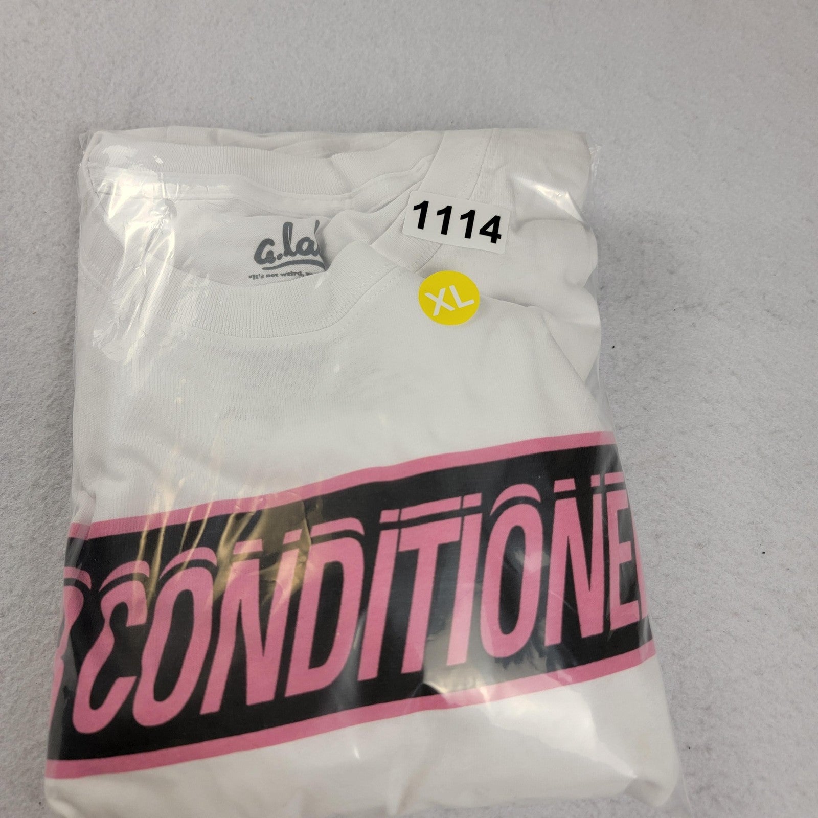Stance Crew + a.lab 'Air Conditioned' Shirts Mens XL Lot of 2 White Cream