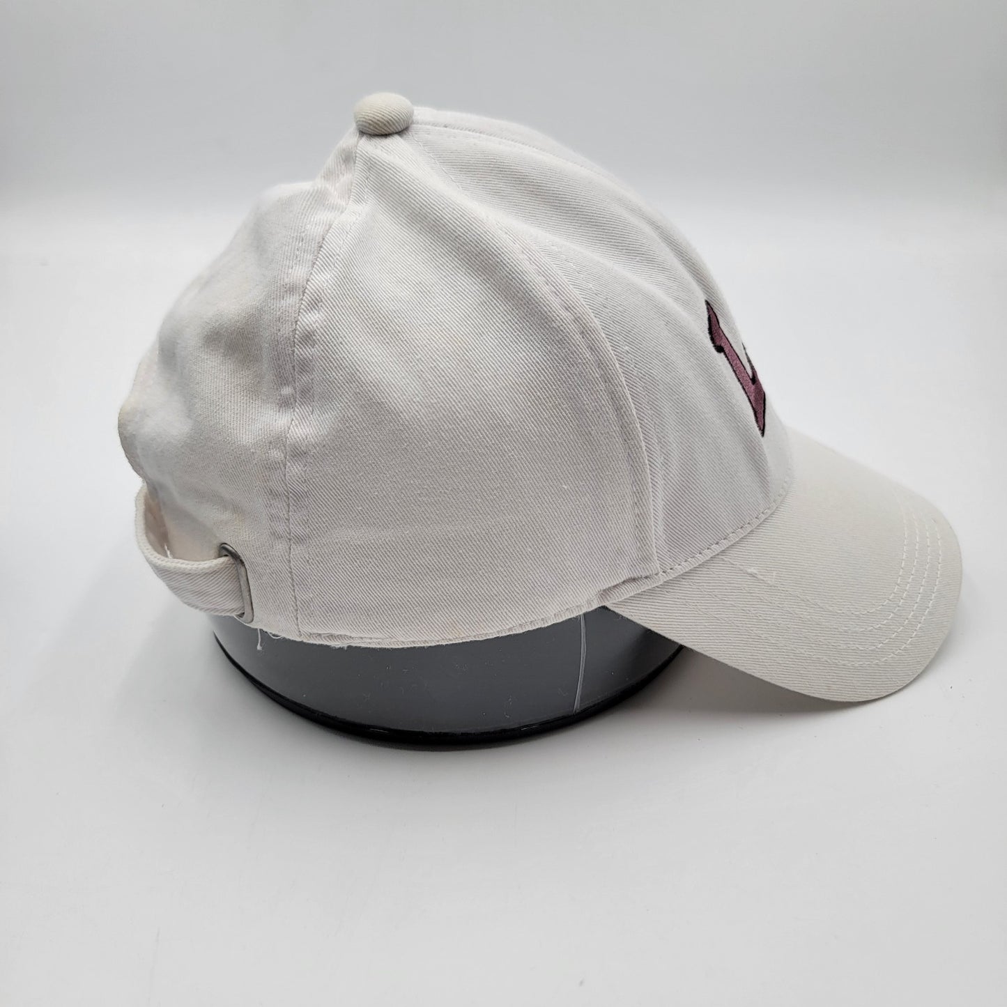 Wild Fable Women's Baseball Hat Cap "LA" Twill Strap Back White Curved Bill Hat3