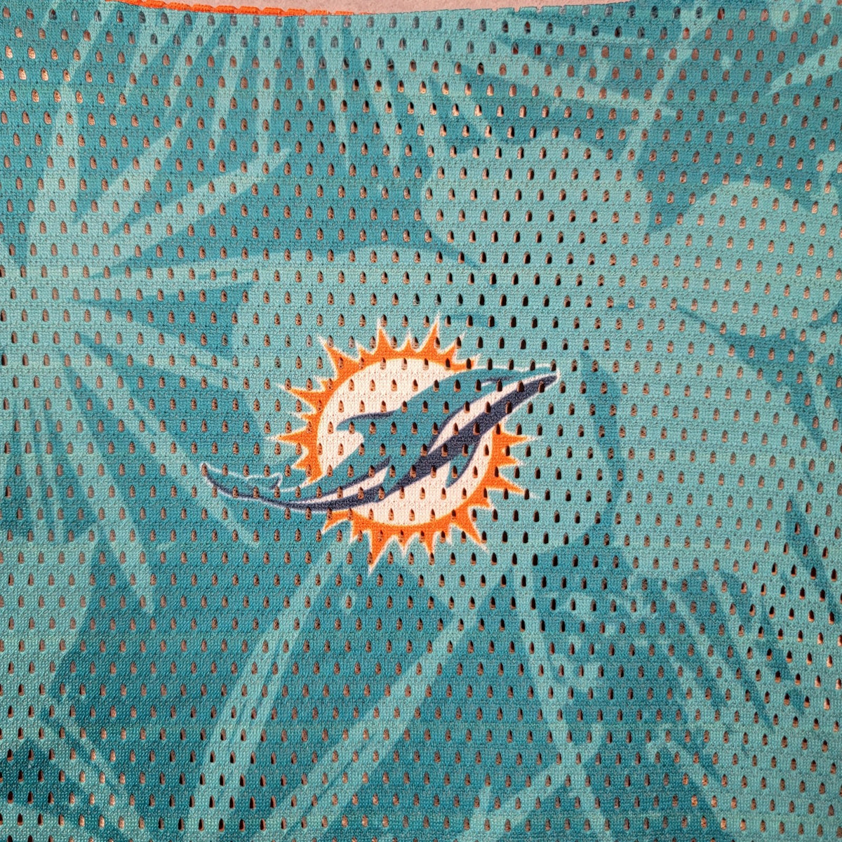 Miami Dolphins NFL Reversible Mesh Tank Top Mens 2XL Teal Orange7