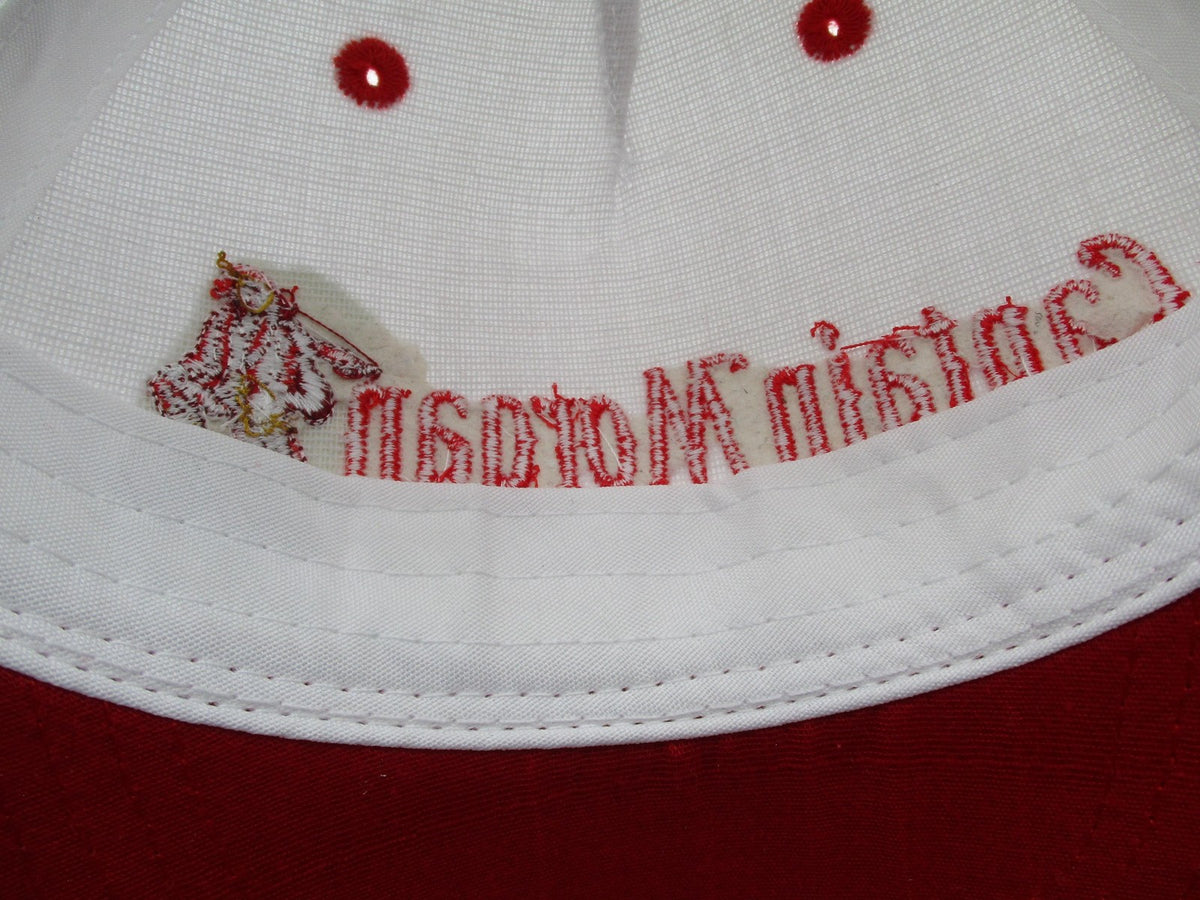 Captain Morgan White Red Adjustable Snapback Hat One Size Rum Distillery Cap10