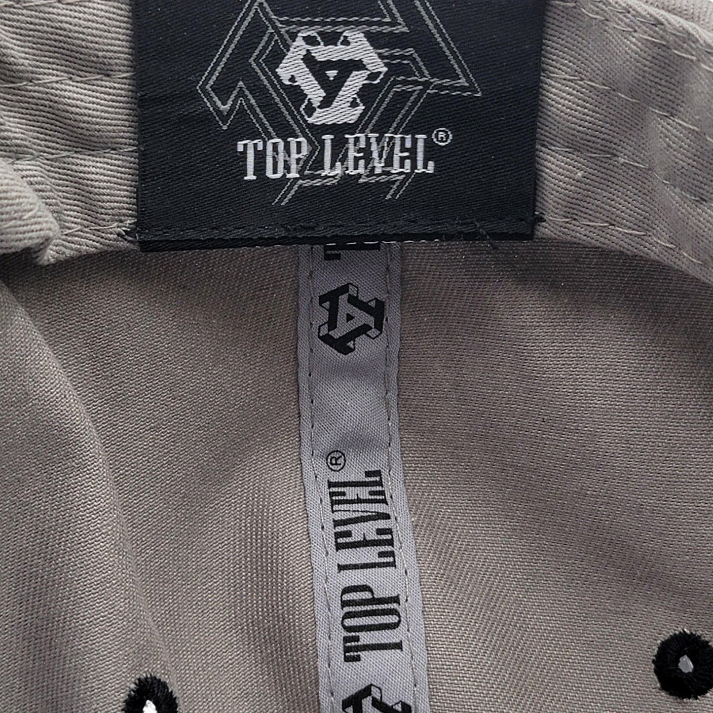 Top Level Benjamin Franklin Hat Cap Snap Back Gray Black Flame Graphic Mens6