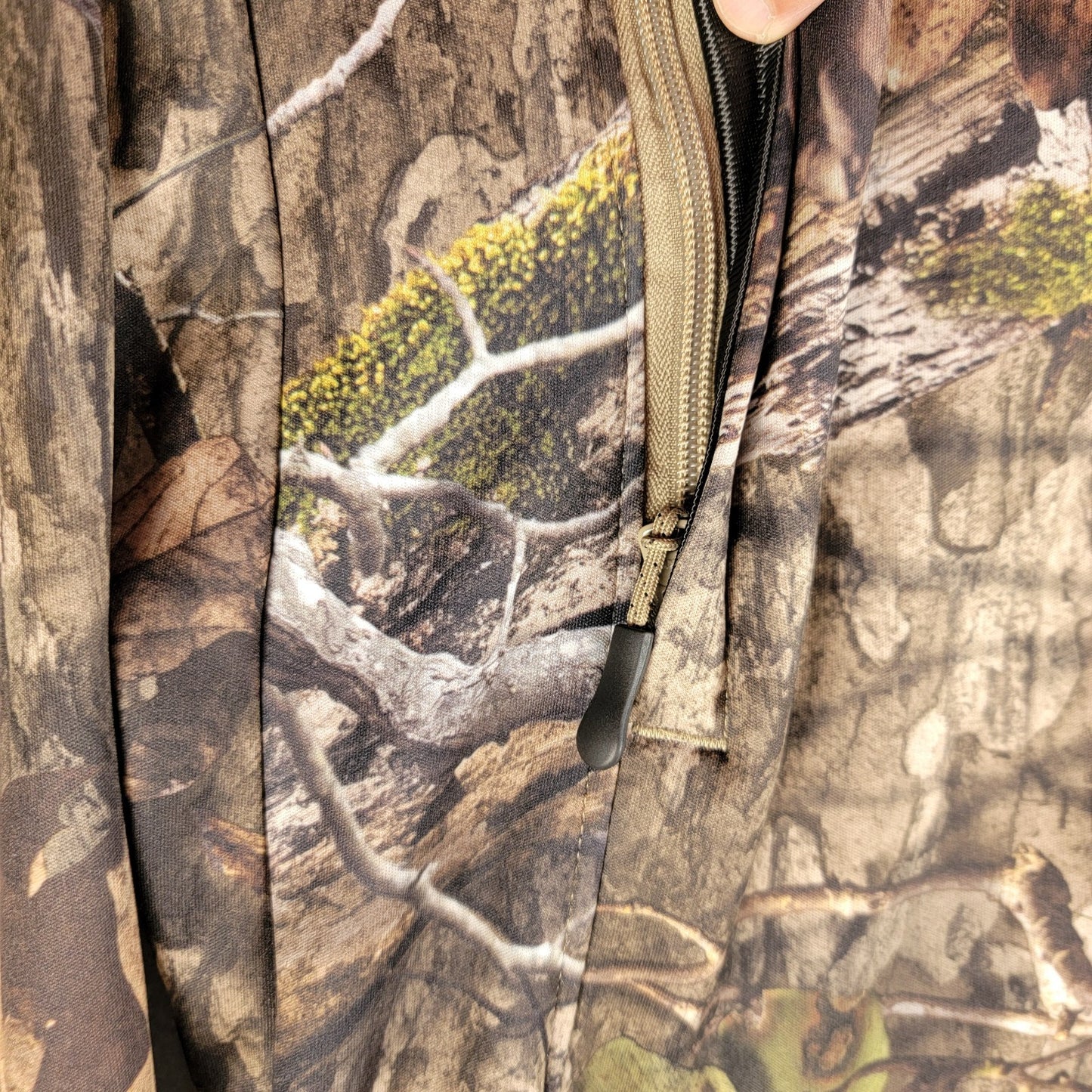 Mossy Oak Mens 2XL Camo Hunting Hoodie Fleece Pullover RealTree Outdoor Gear 8873