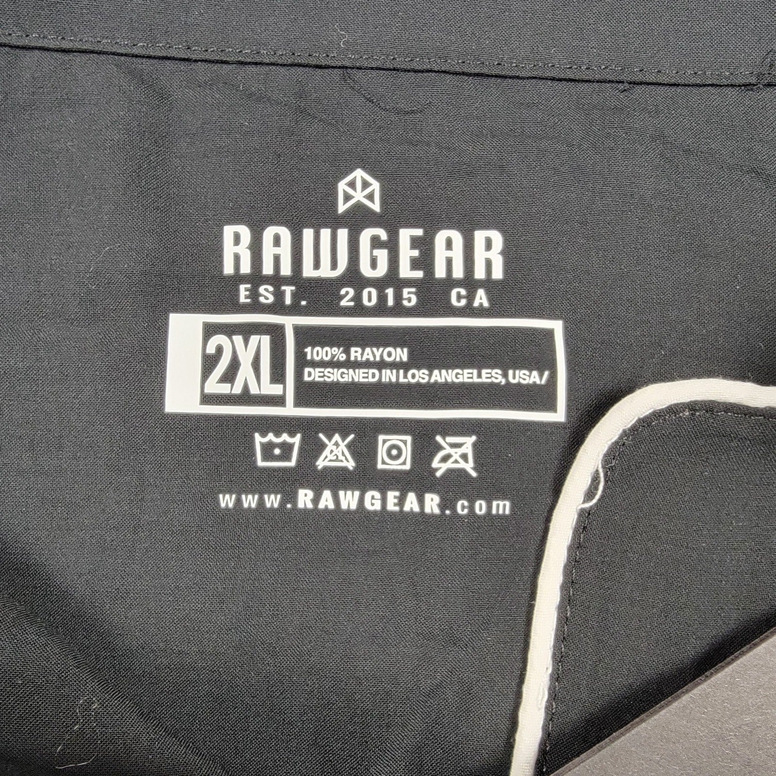RawGear Sleep Raw Pajama Set Black 2XL Men’s Shirt & Pants NWT