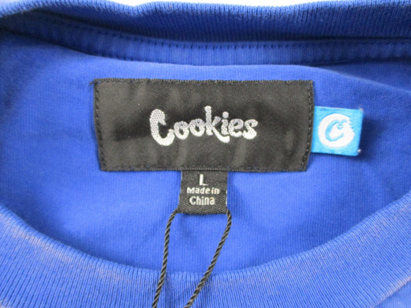Cookies Sweatsuit Set Mens Medium Blue Weed Graphic T-Shirt Track Pants 420 16762