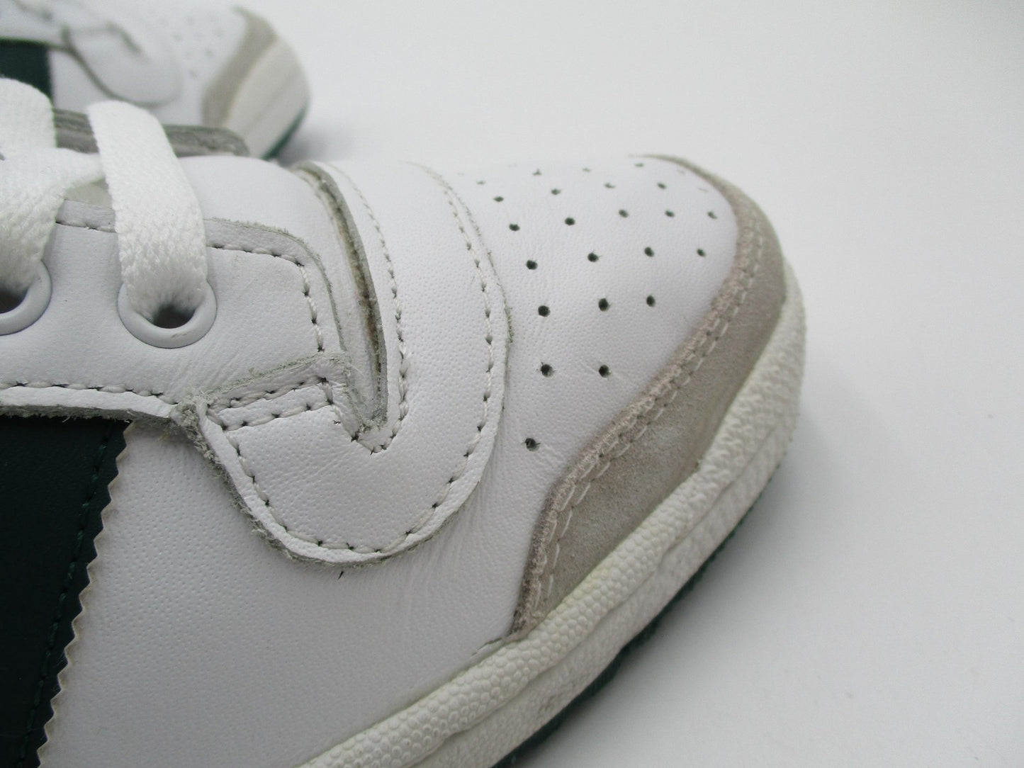 Adidas Top Ten Mens Size 10 White Green Orange High Top Basketball EF2516 (1S2)8