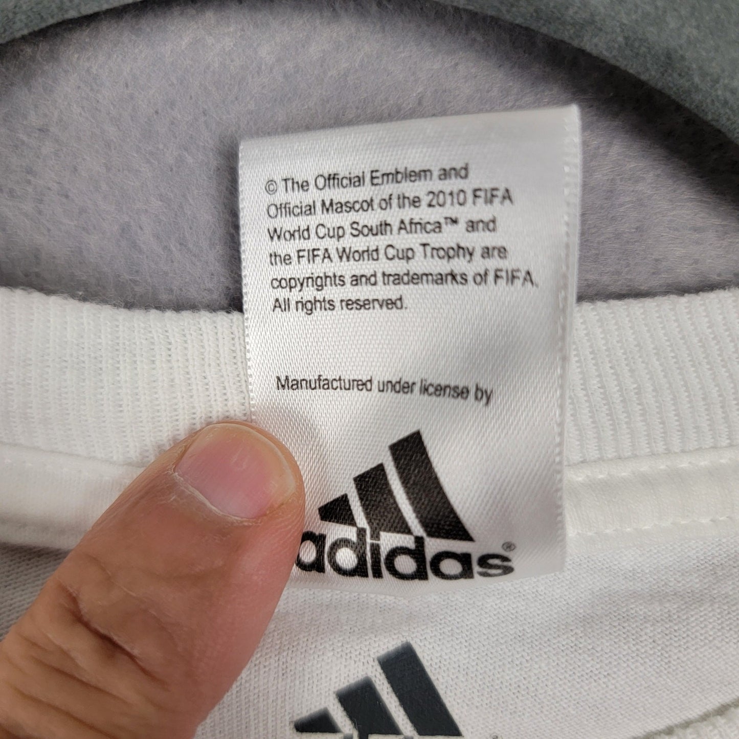 Adidas Germany 2010 FIFA World Cup Tee White Men’s M 00234