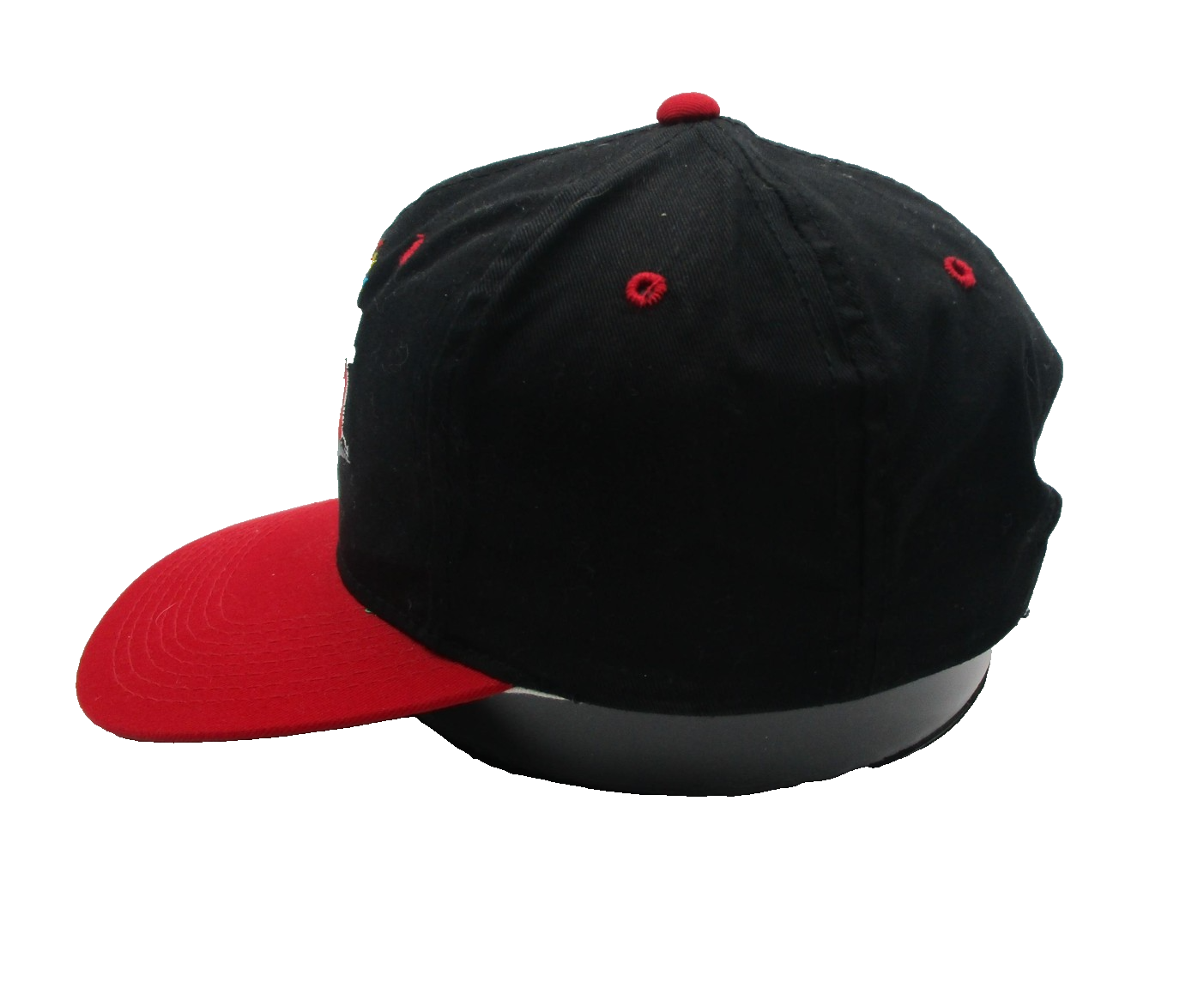 Vintage Daytona 500 Hat Cap Snap Back Mens One Size Black Red NASCAR Racing 90s1