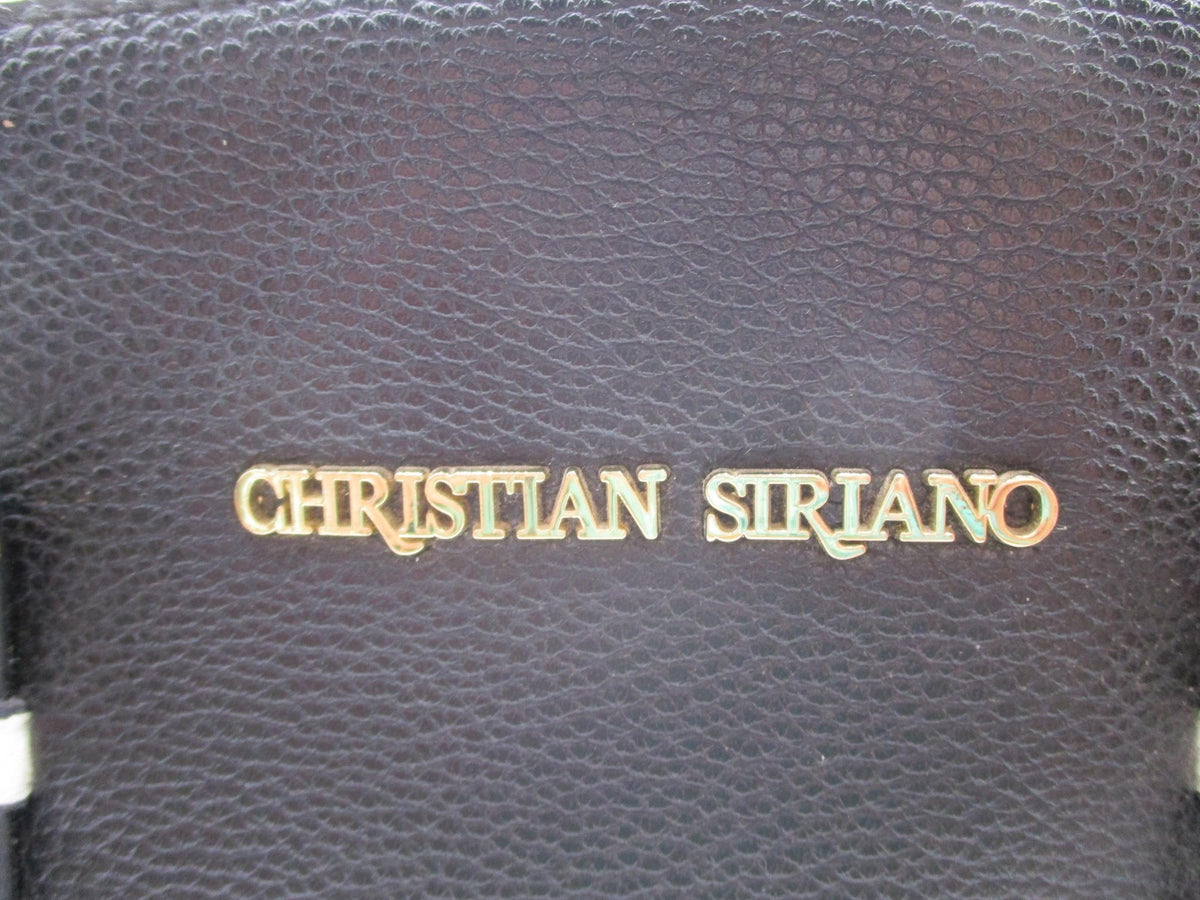 Nine West & Christian Siriano Satchel Bag Lot Womens Medium Black Faux Leather11