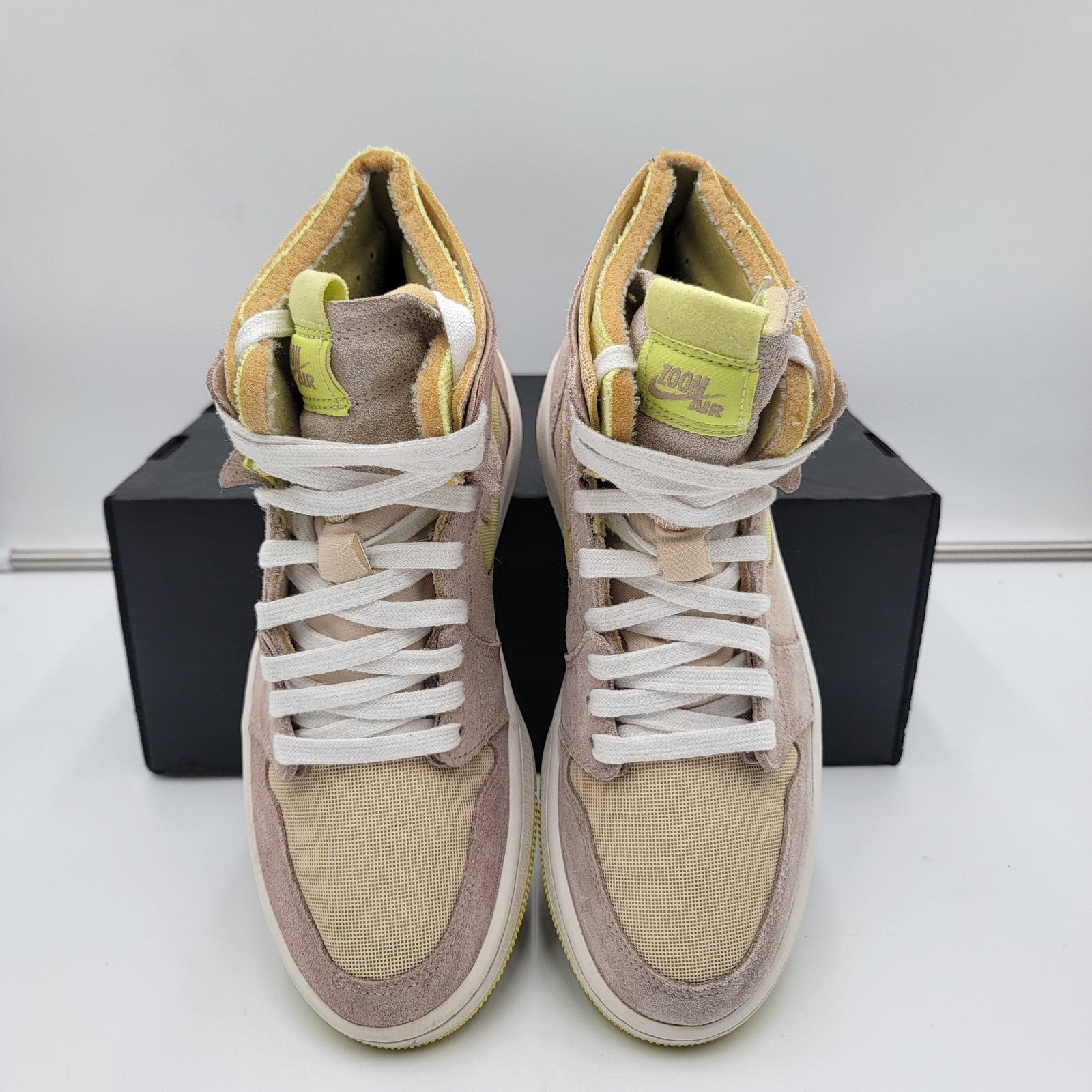 Nike Air Jordan 1 Zoom CMFT Shoes Women's Sz 7.5 High Top Suede CT0979-200