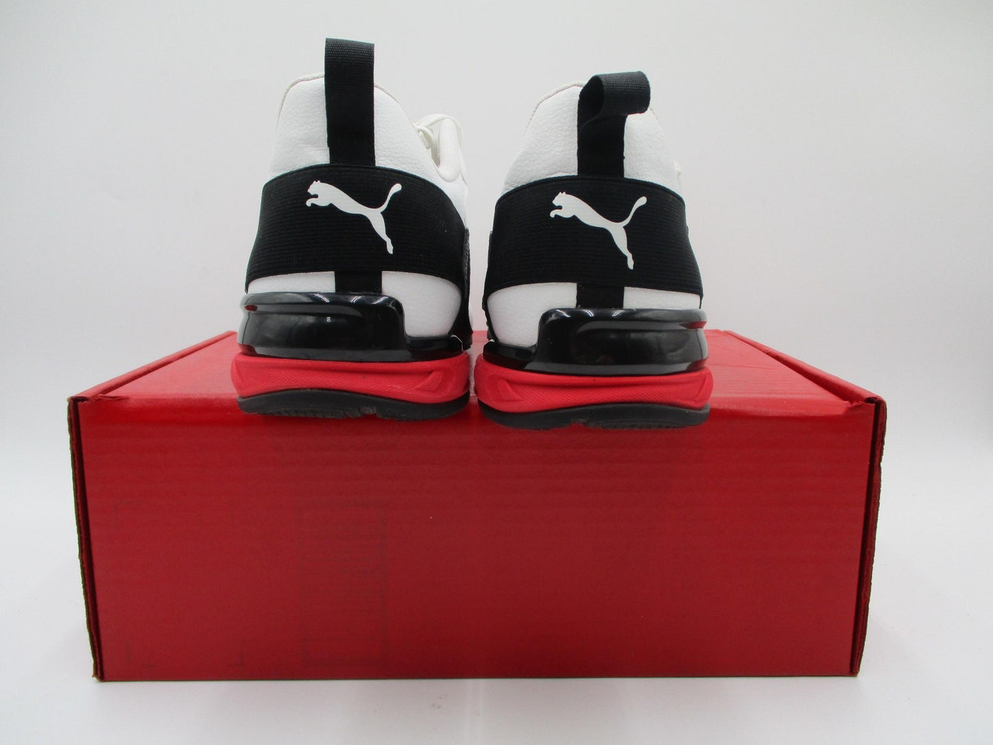 Puma Shoes Mens Sz 10.5 White Black Red SoftFoam+ ArchTec Sneakers 37867104 1D45
