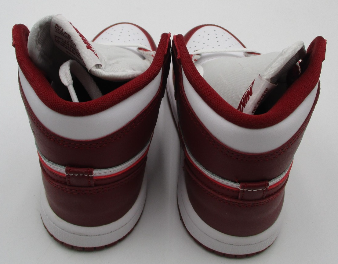 Air Jordan 1 Retro High OG TD 'Artisanal Red' Boys Size 10C FD1413-160 New w Box7