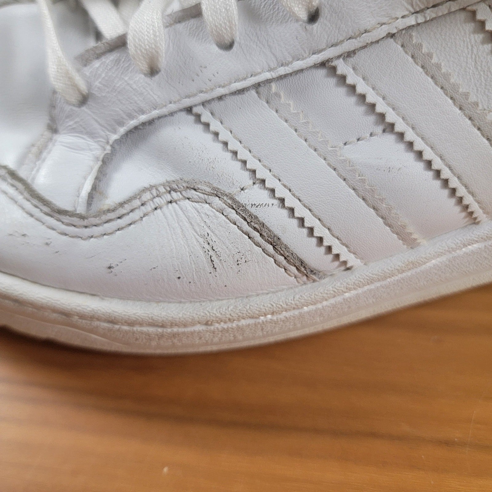 Adidas Team Court 'Cloud White' Sz 8.5M/10W EF6049
