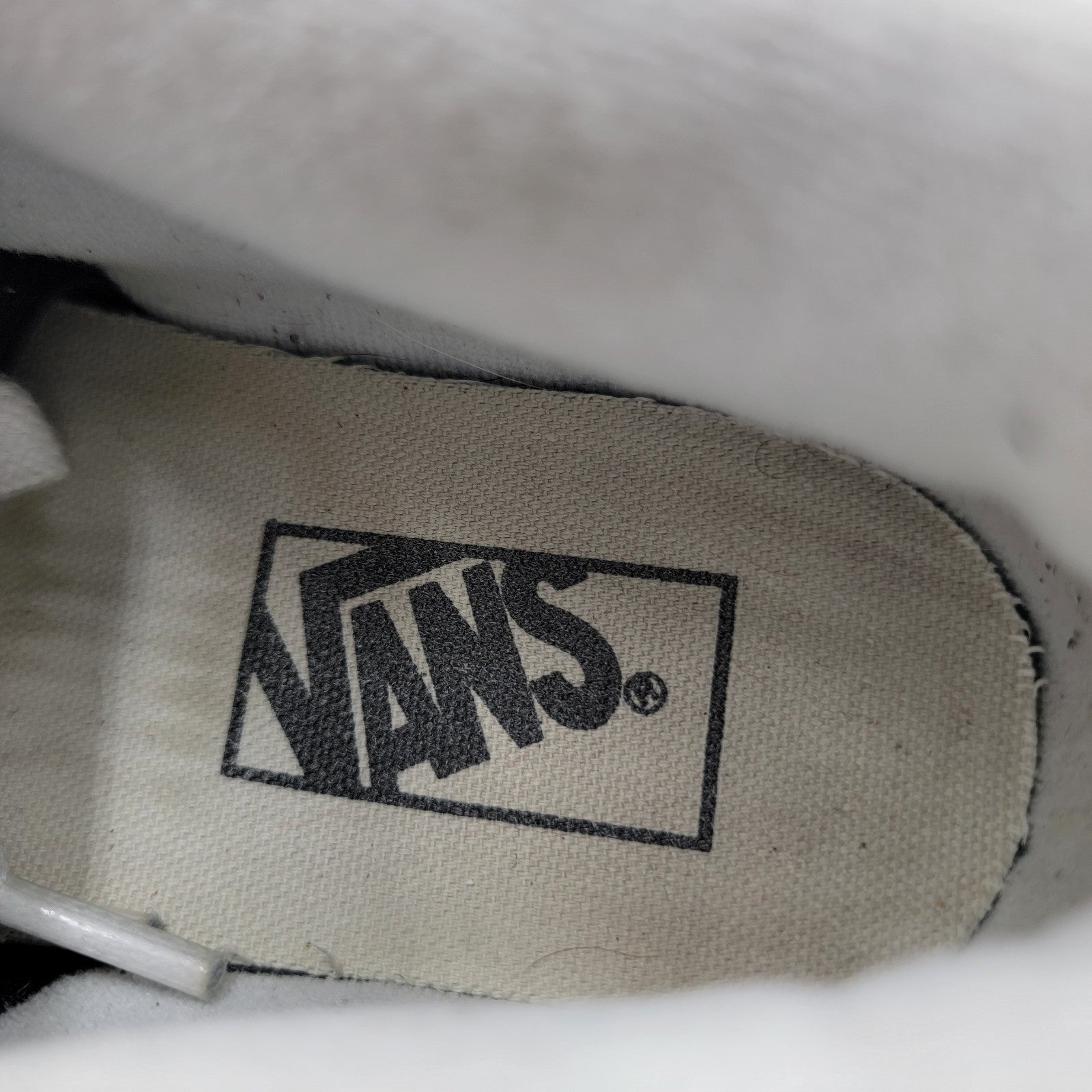 Vans Sk8Mid Black White Canvas Suede Sneakers Youth 5 Women’s 6.5 Men’s 5