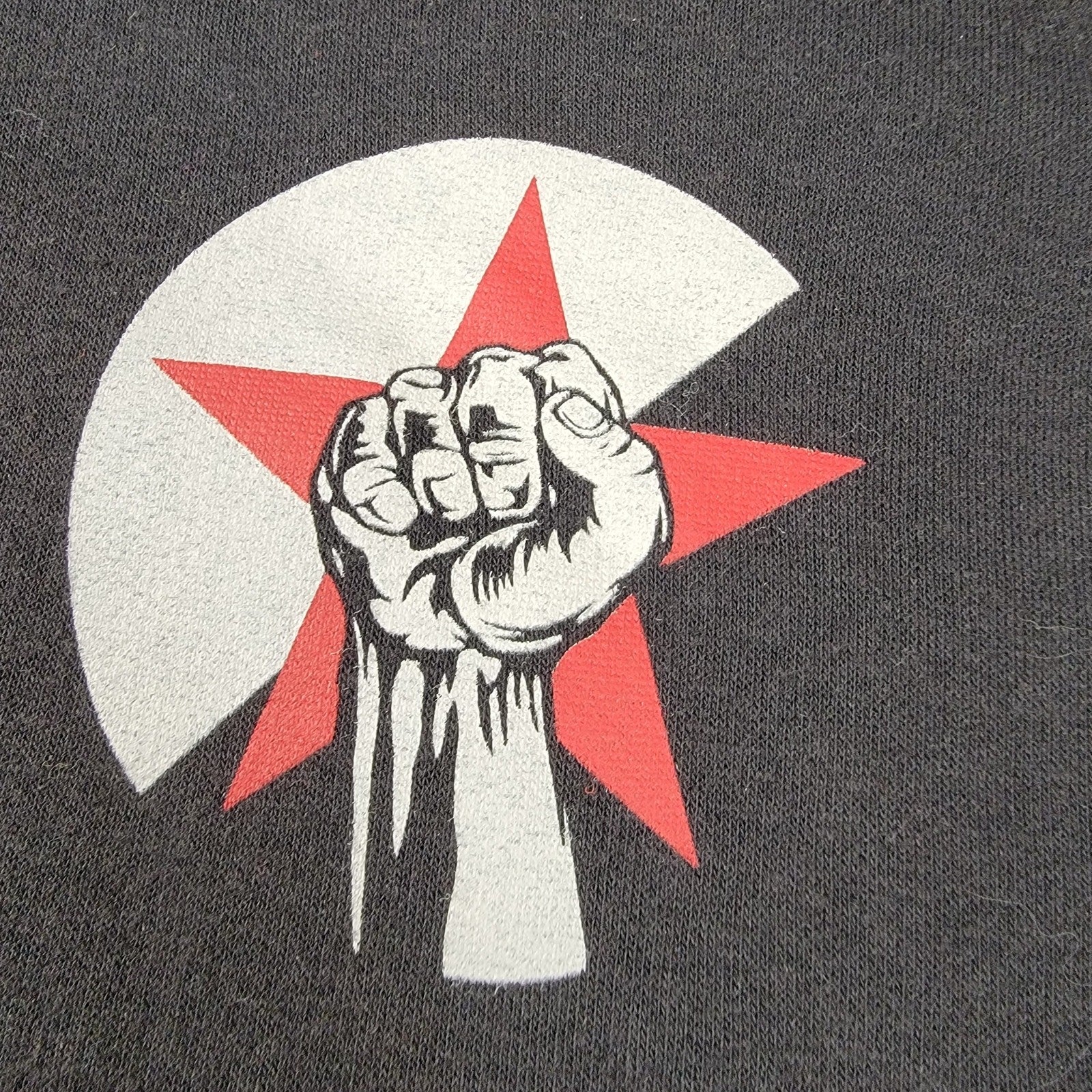 Prophets of Rage 2018 Tour Hoodie Black Mens Sz L