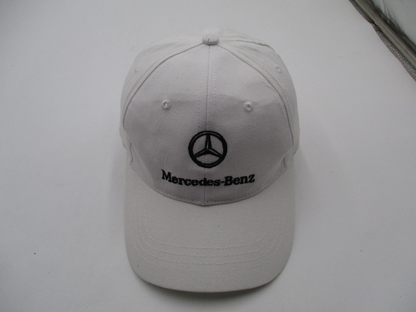 Mercedes-Benz Hat Cap Strap Back Mens One Size White Embroidered Cap America6