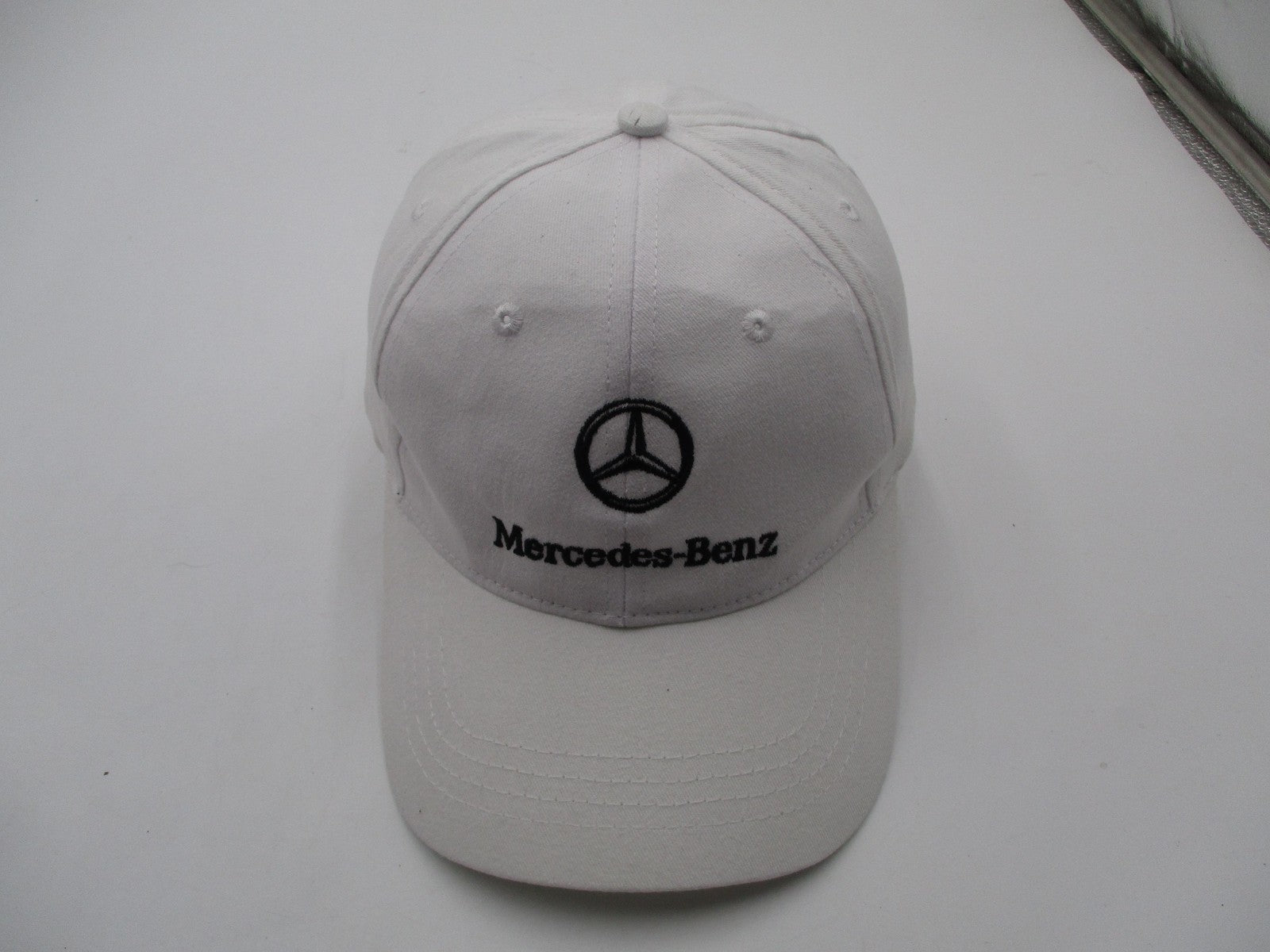 Mercedes-Benz Hat Cap Strap Back Mens One Size White Embroidered Cap America6