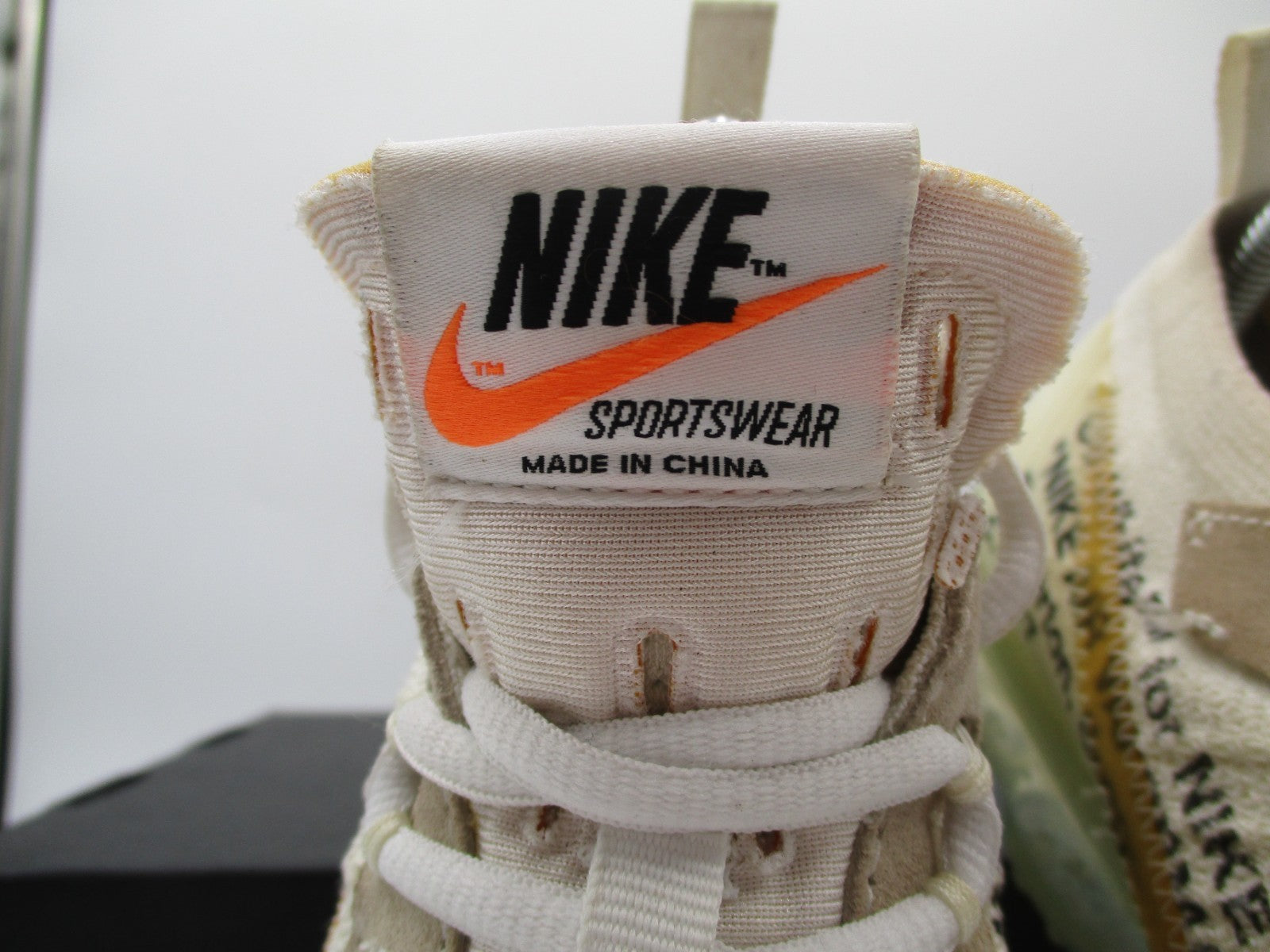 Nike Off-White Air VaporMax 2017 “The Ten” Sail/White AA3831-100 Size 7 (1H2)5