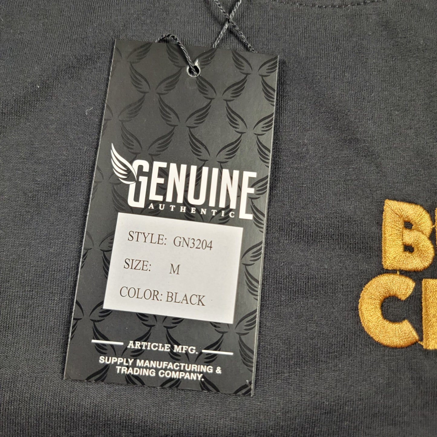 New Genuine Authentic Tee Shirt Bundle 'Money Drip' and 'Big Checks' Sz M