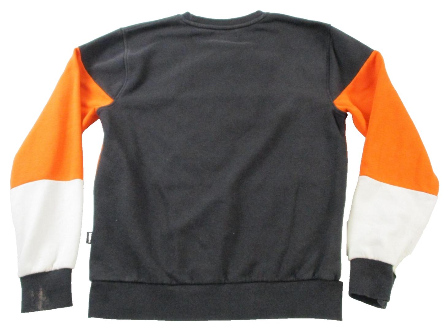 Black Pike Sweatshirt Mens Large Multicolor Fleece Pullover Cartoon Duck Graphic1