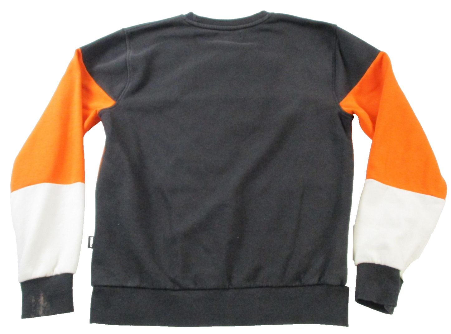 Black Pike Sweatshirt Mens Large Multicolor Fleece Pullover Cartoon Duck Graphic1