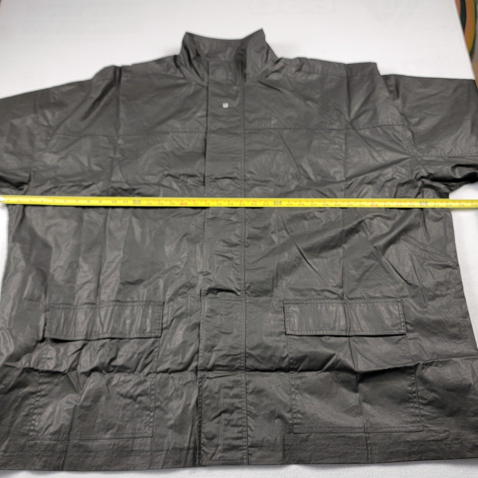 Yeezy Gap Engineered by Balenciaga Coated Cotton Parka Black Sz L9