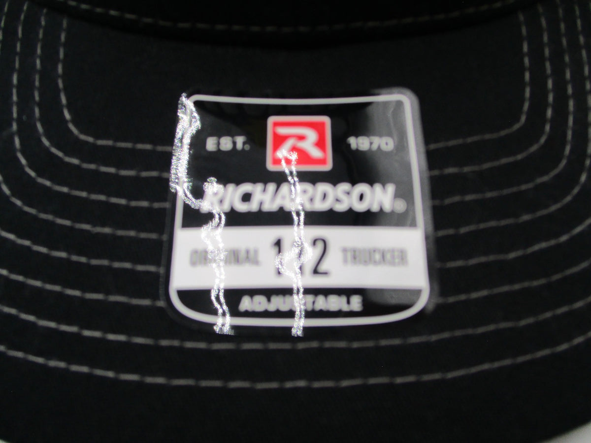 Sunbelt Rentals Hat Cap Snap Back Mens One Size Black Trucker Richardson 1122