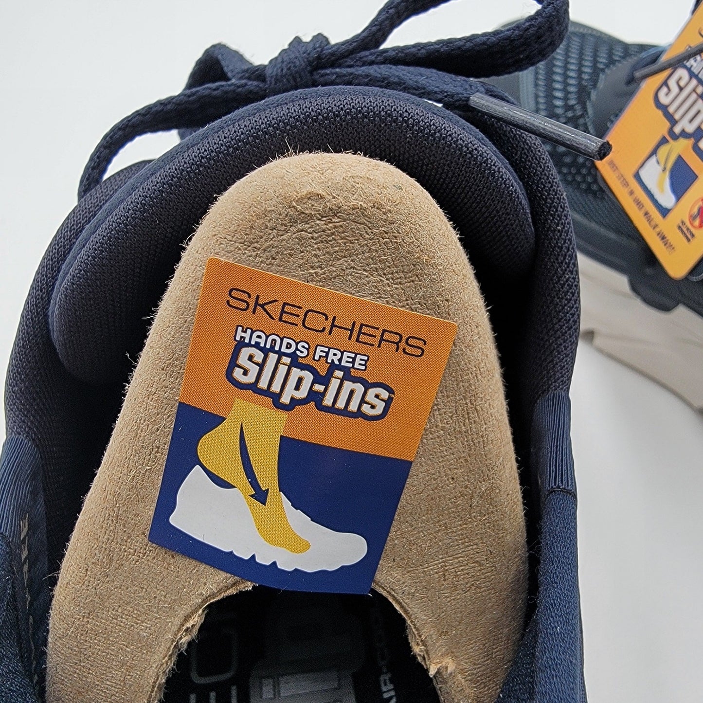 Skechers Max Cushion SlipIns Running Shoes 220313 Navy Sz 7.58