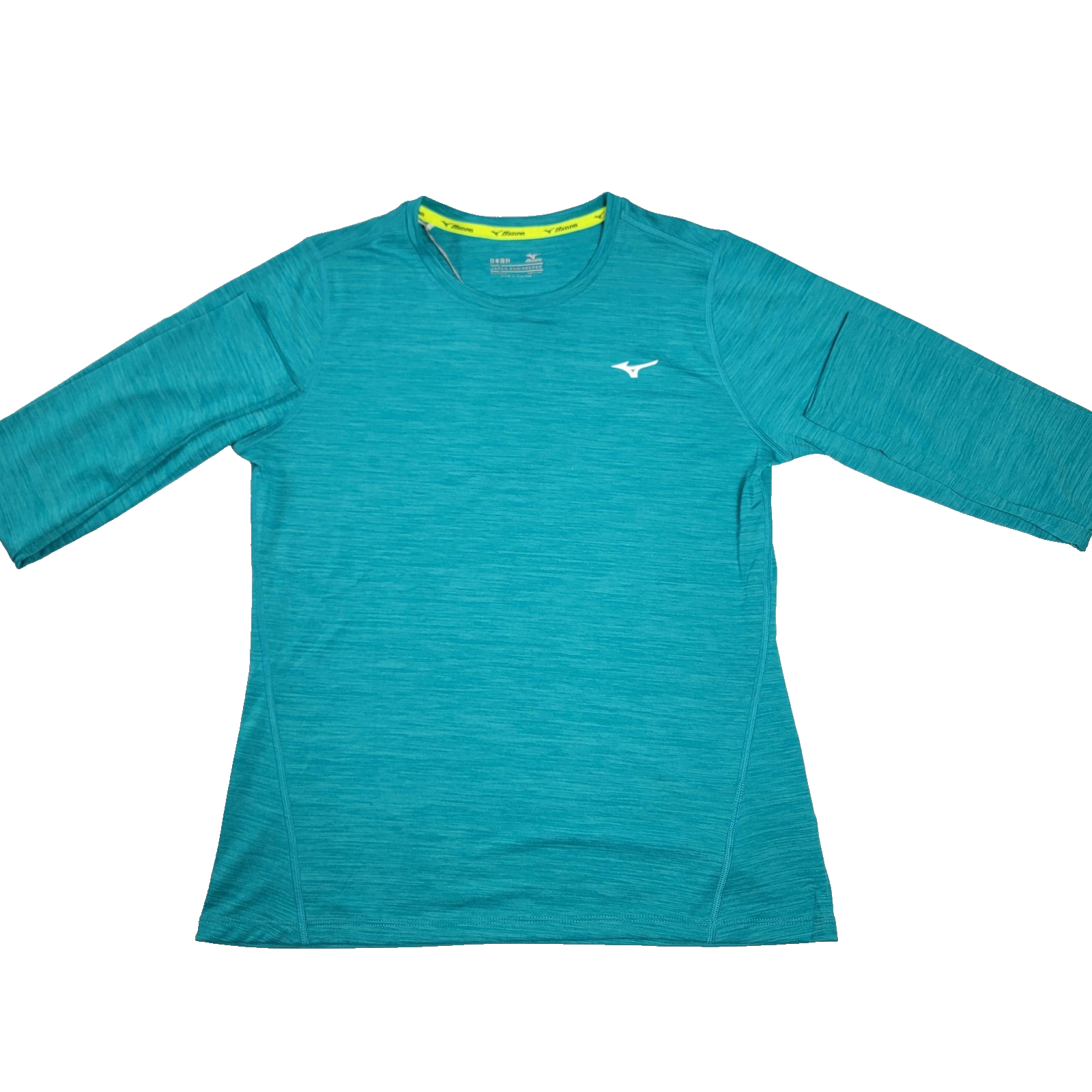 Mizuno Shirt Womens Medium Blue Impulse Core LS Tee Long Sleeve Athletic Top 6470