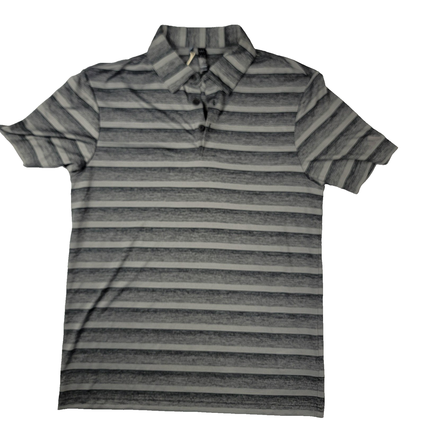 Adidas Polo Shirt Mens Small Black Grey Four Stripe Golf 2 Color HR7981 New 11420