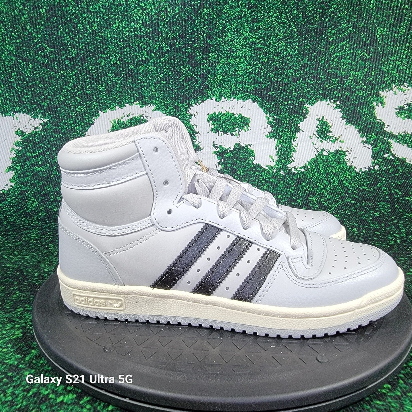 Adidas Top Ten RB 'Grey Core Black' Mens Size 5 GV66333