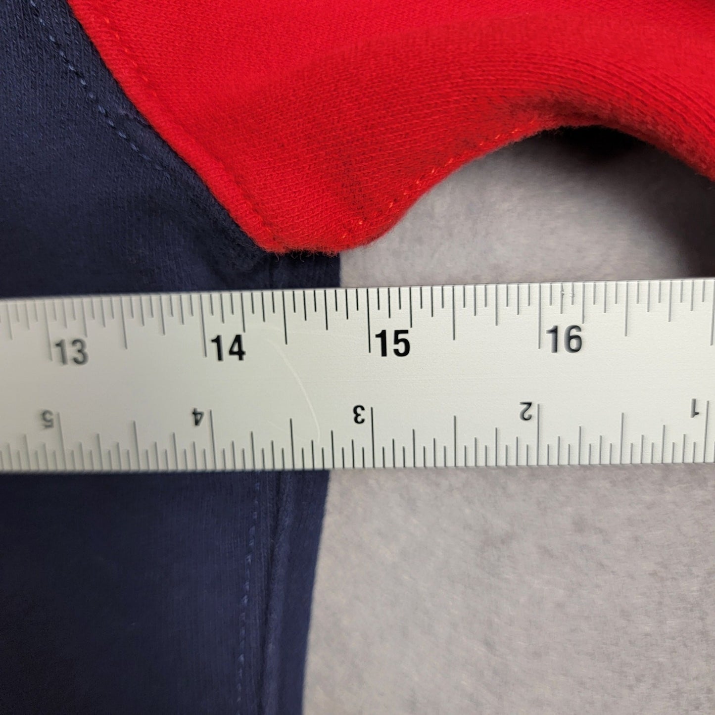Polo Ralph Lauren Kids Zip Hoodie Size 6 Red Navy 67 Varsity Jacket Style