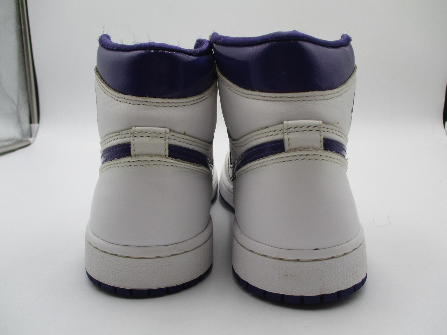 Nike Air Jordan 1 High OG Shoes Womens Size 7.5 White Court Purple CD0461-15110
