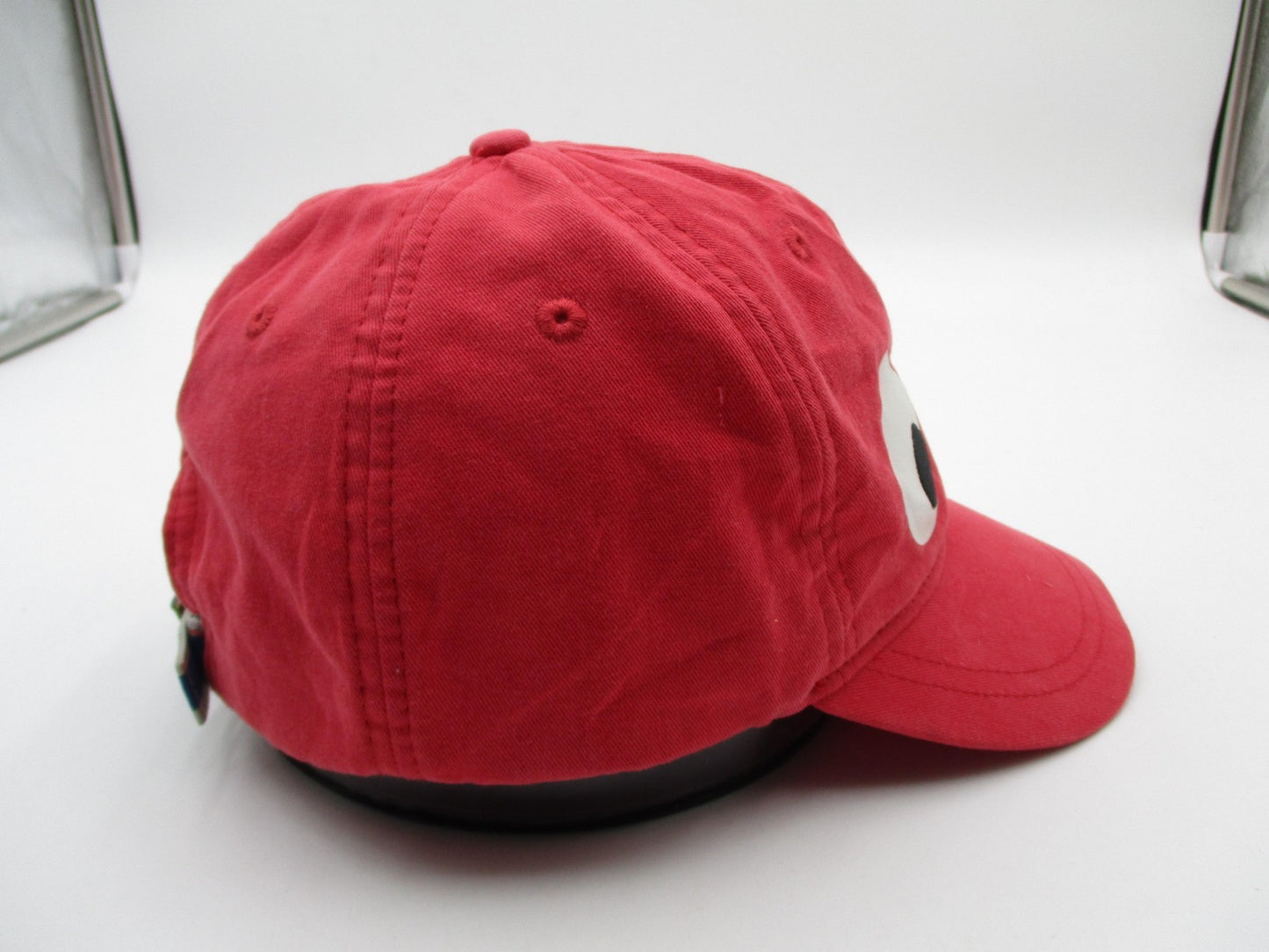 Crewcuts Hat Cap Strap Back Boys L Red Googly Eyes Cartoon Novelty Baseball5