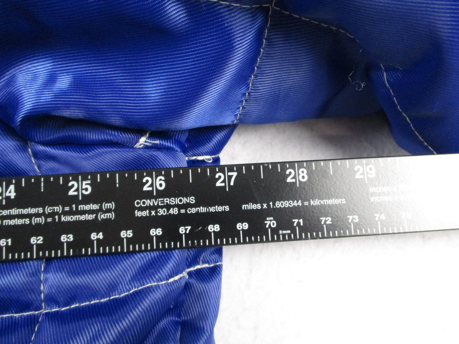 R3bel Jacket Mens 2XL Blue Racing Speed Car Graphic Quilted Satin Bomber7