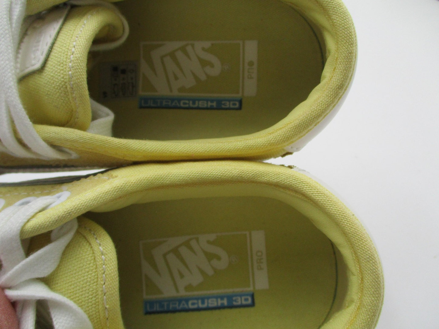 Vans Chima Ferguson Pro Shoes Mens Size 6.5 Yellow Canvas Gum Skate Sneakers14