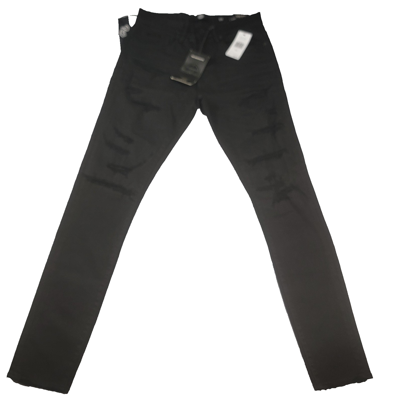 Jordan Craig Ross Jeans Womens 30x32 Black Skinny Tapered Fit Distressed
