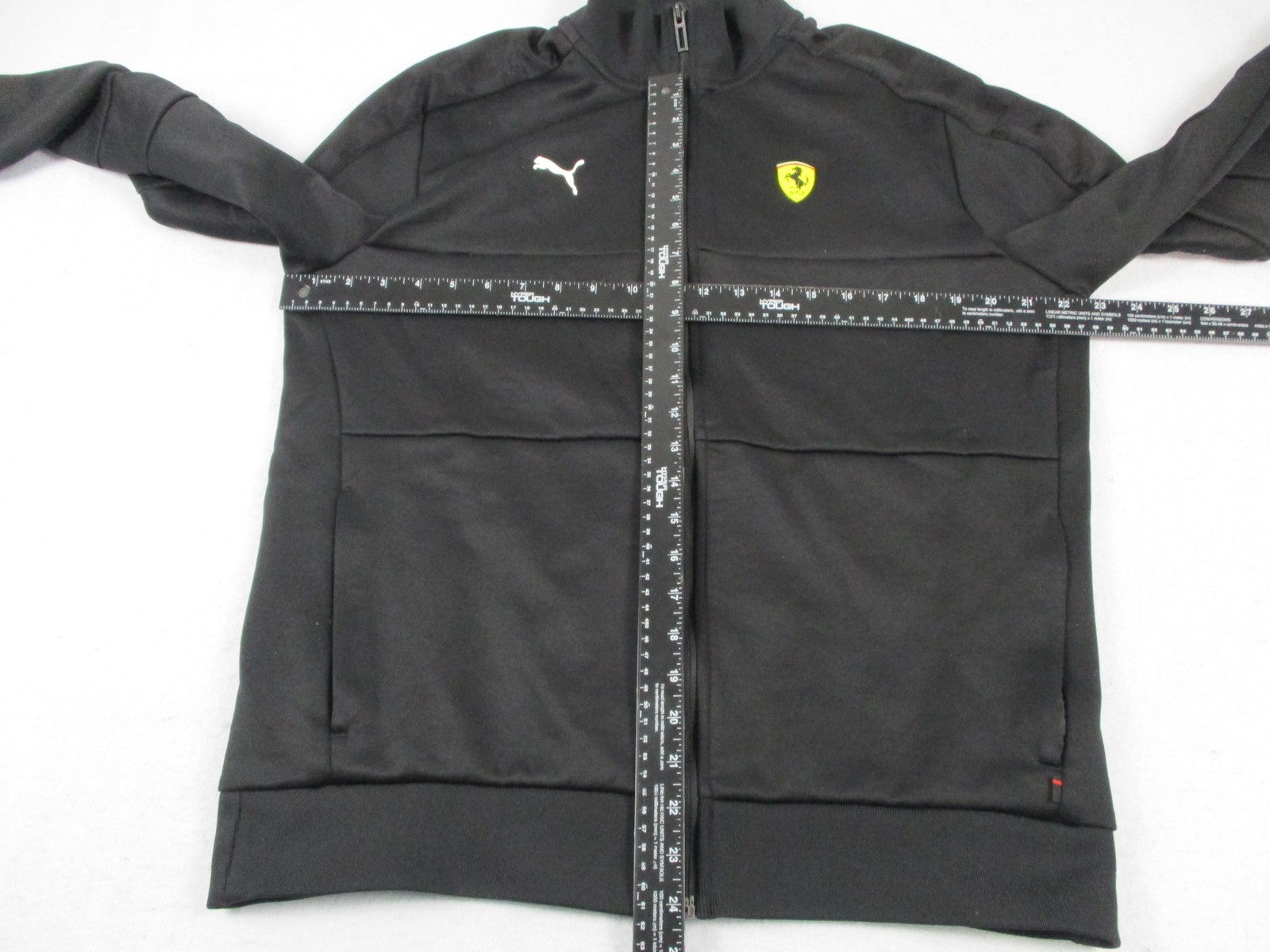 Scuderia Ferrari Set Mens L Top/XL Joggers Black Full Zip Formula 1 Racing Puma6