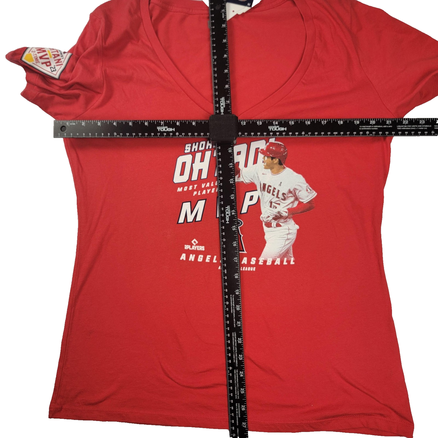 Los Angeles Angels Shirt Womens XL Red MLB Shohei Ohtani 2X MVP New Era 1021233