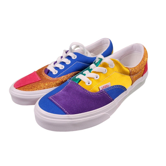 Vans Era Rainbow Pride Patchwork Sneakers Men 5 Women 6.5 VN0A54F144B10