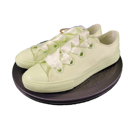 Converse CTAS Big Eyelets OX Tinker Bell Barely Volt Junior Size 4Y 661876C0