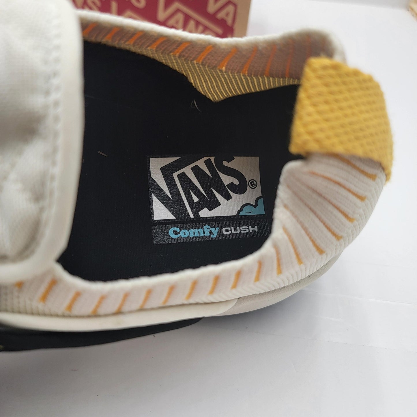 Vans Coast CC Men's Marshmallow/Blue ComfyCush Sneakers VN0A5JMC8R8